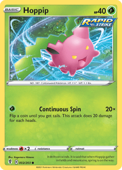 Hoppip, 2/203, Standard