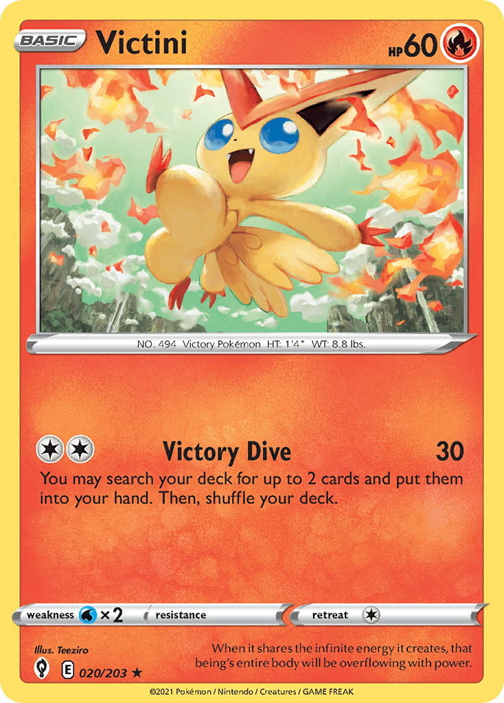 Victini, 20/203, Standard