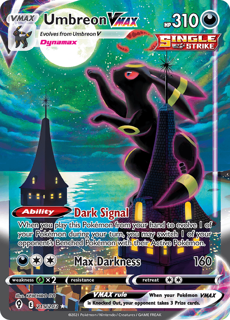 Umbreon VMAX, 215/203, Standard