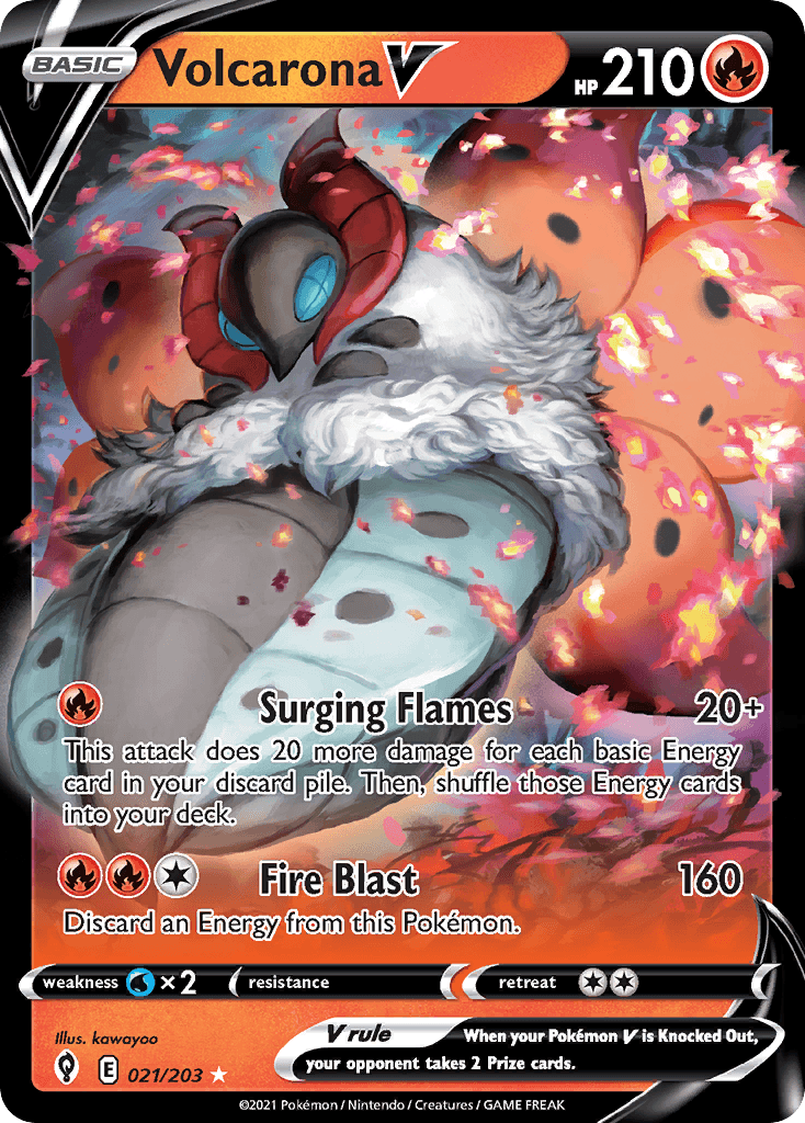 Volcarona V, 21/203, Standard