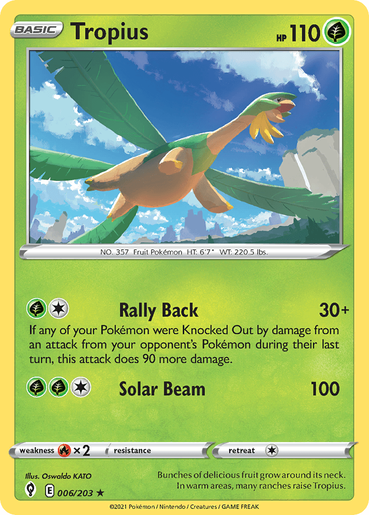 Tropius, 6/203, Standard