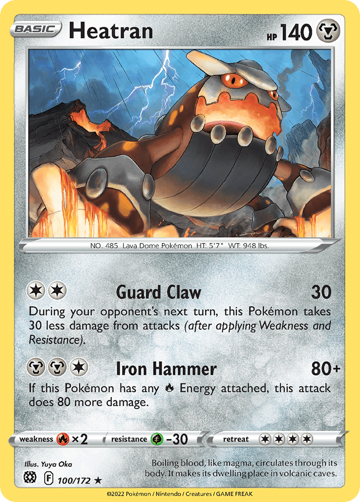 Heatran, 100/172, Standard