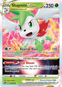 Shaymin VSTAR, 14/172, Standard