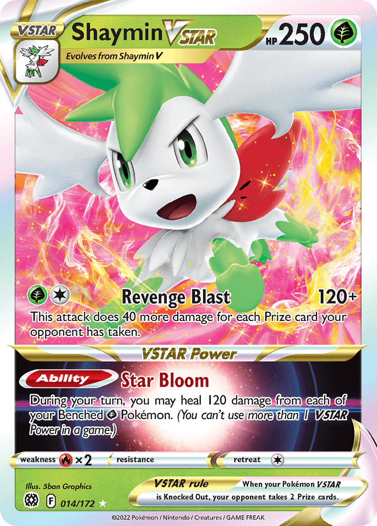 Shaymin VSTAR, 14/172, Standard