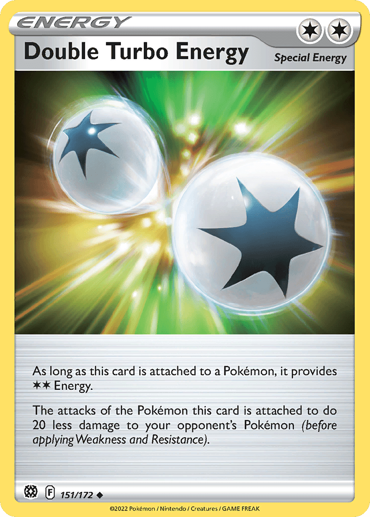 Double Turbo Energy, 151/172, Standard