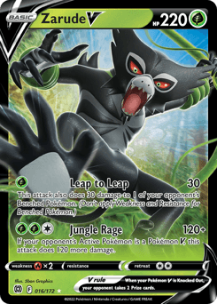 Zarude V, 16/172, Standard