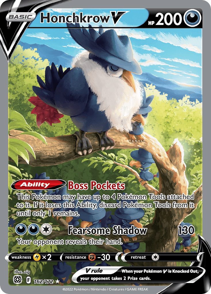 Honchkrow V, 162/172, Standard