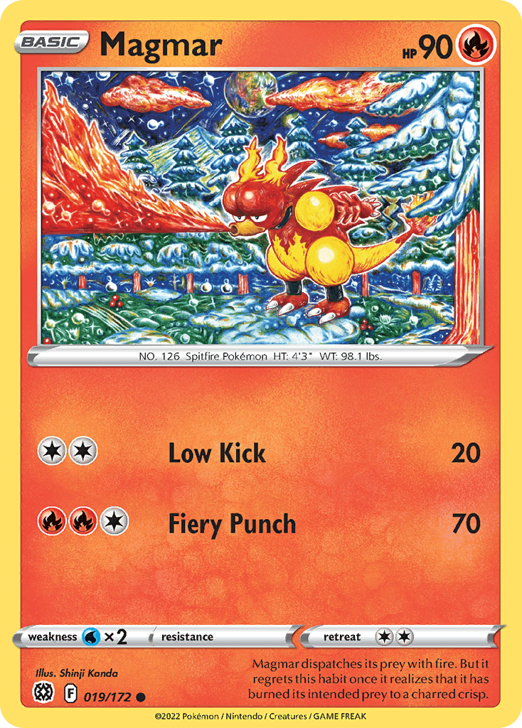 Magmar, 19/172, Standard
