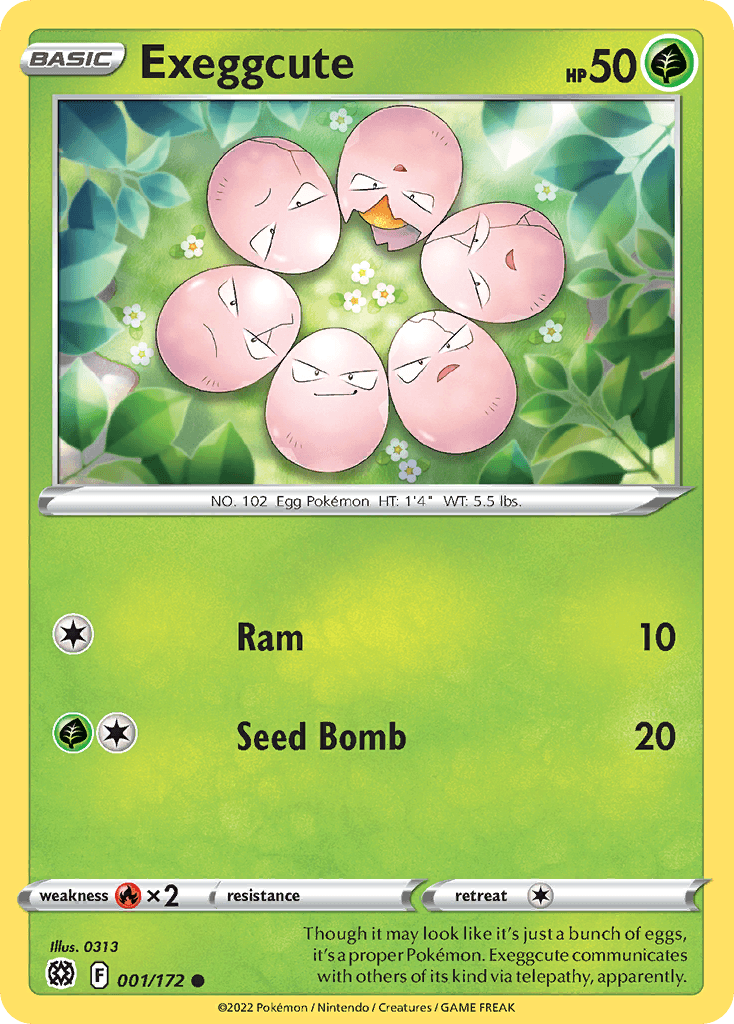 Exeggcute, 1/172, Standard