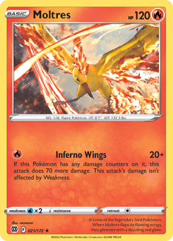 Moltres, 21/172, Standard