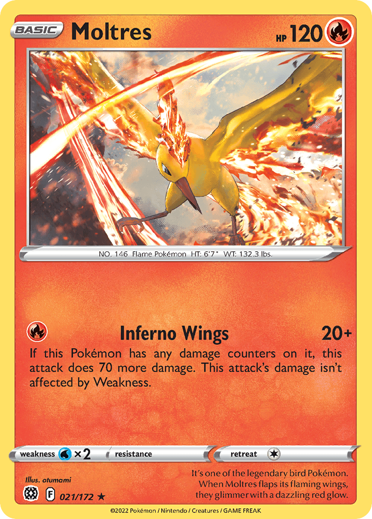 Moltres, 21/172, Standard