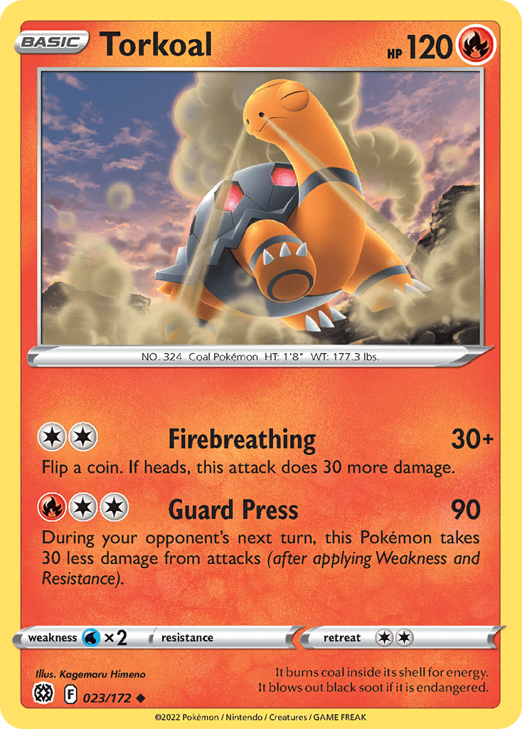 Torkoal, 23/172, Standard