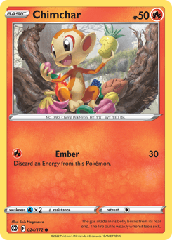 Chimchar, 24/172, Standard