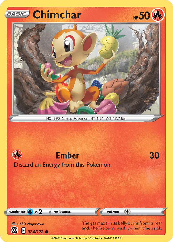 Chimchar, 24/172, Standard
