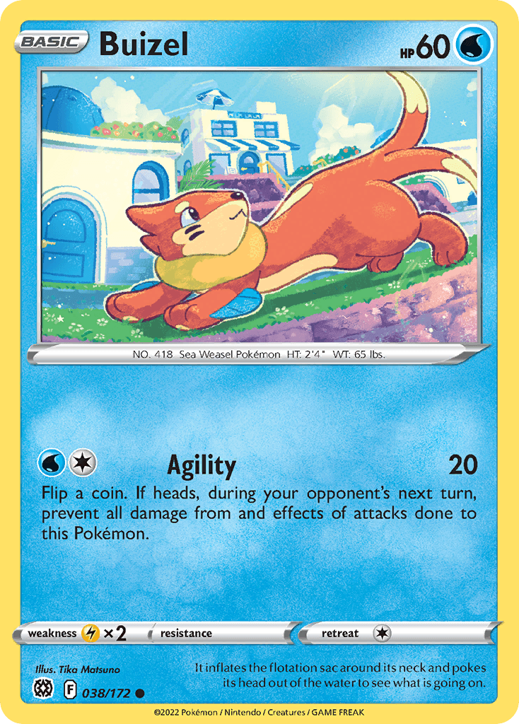 Buizel, 38/172, Standard