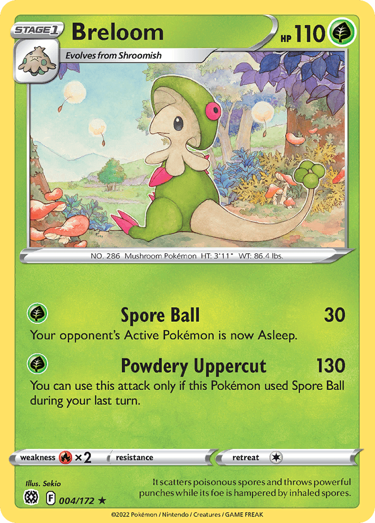 Breloom, 4/172, Standard