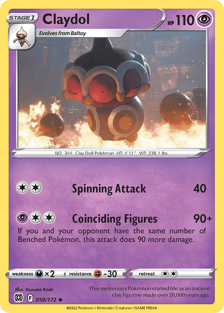 Claydol, 59/172, Standard