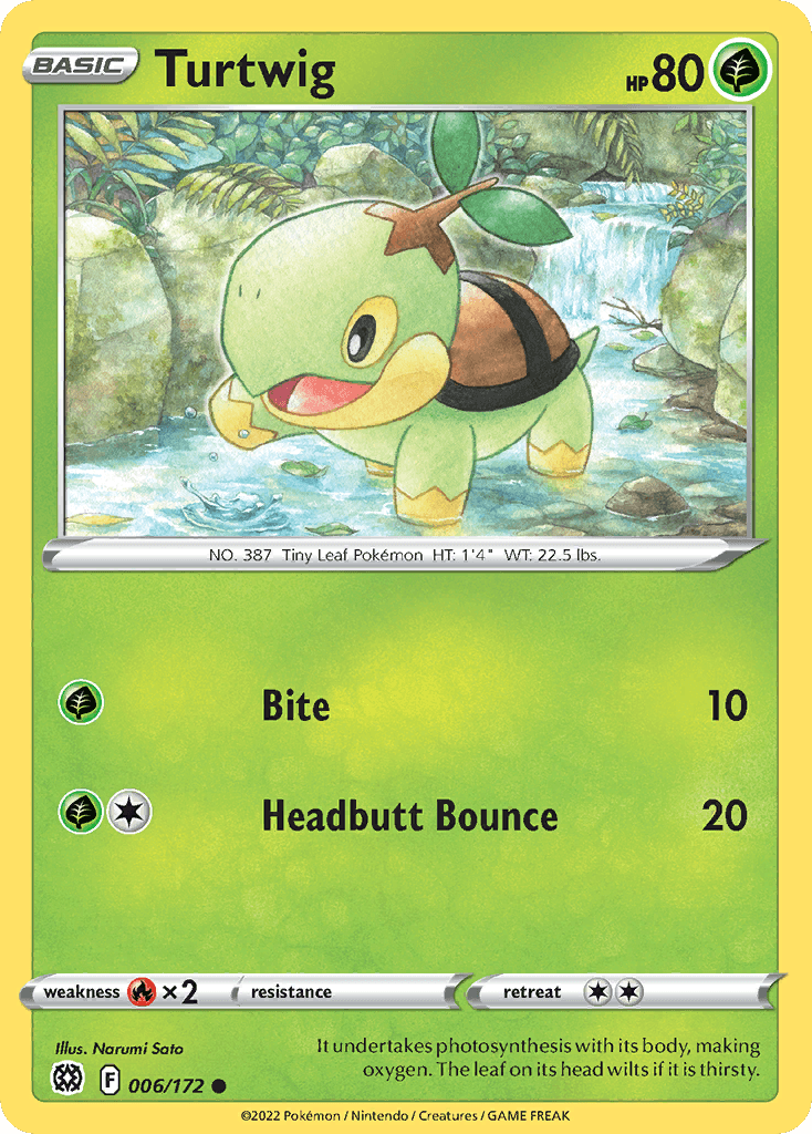 Turtwig, 6/172, Standard