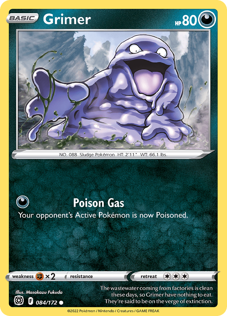 Grimer, 84/172, Standard