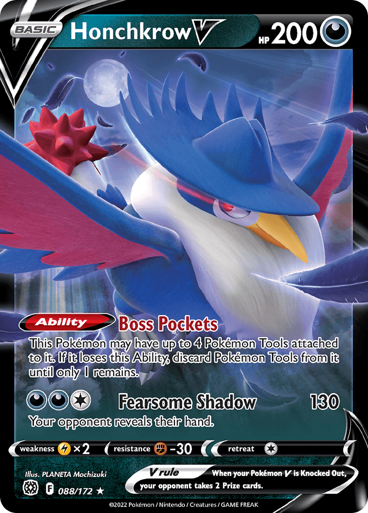 Honchkrow V, 88/172, Standard