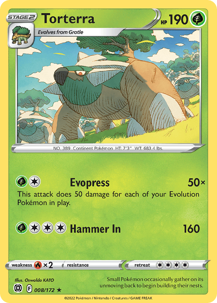 Torterra, 8/172, Standard