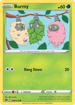Burmy, 9/172, Standard