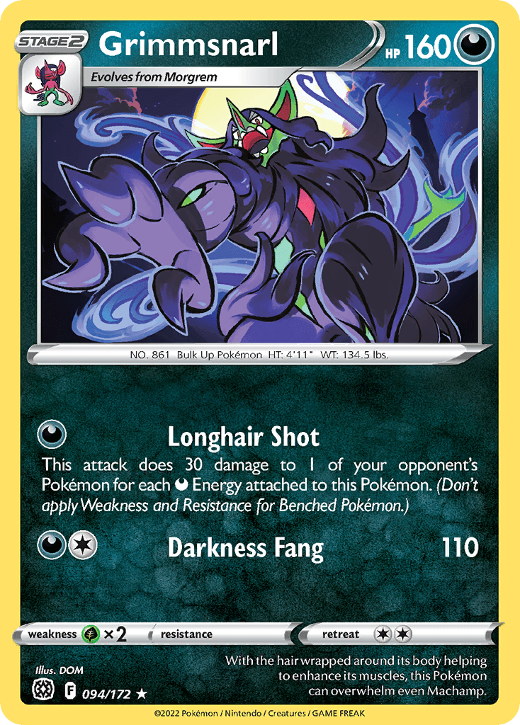 Grimmsnarl, 94/172, Standard