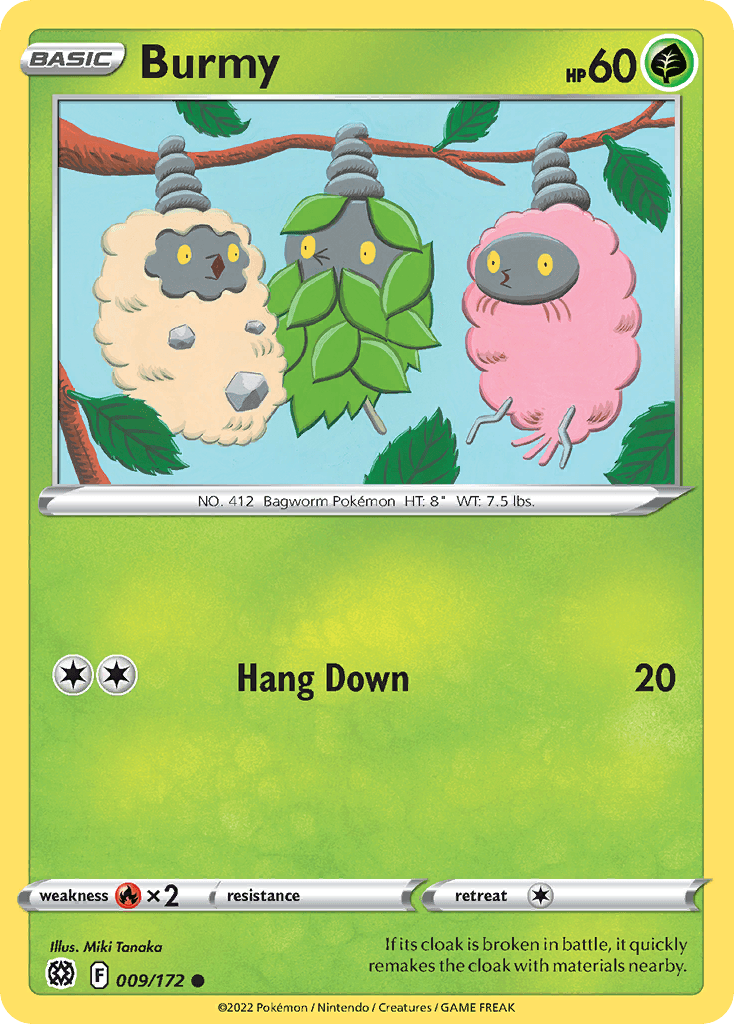 Burmy, 9/172, Standard