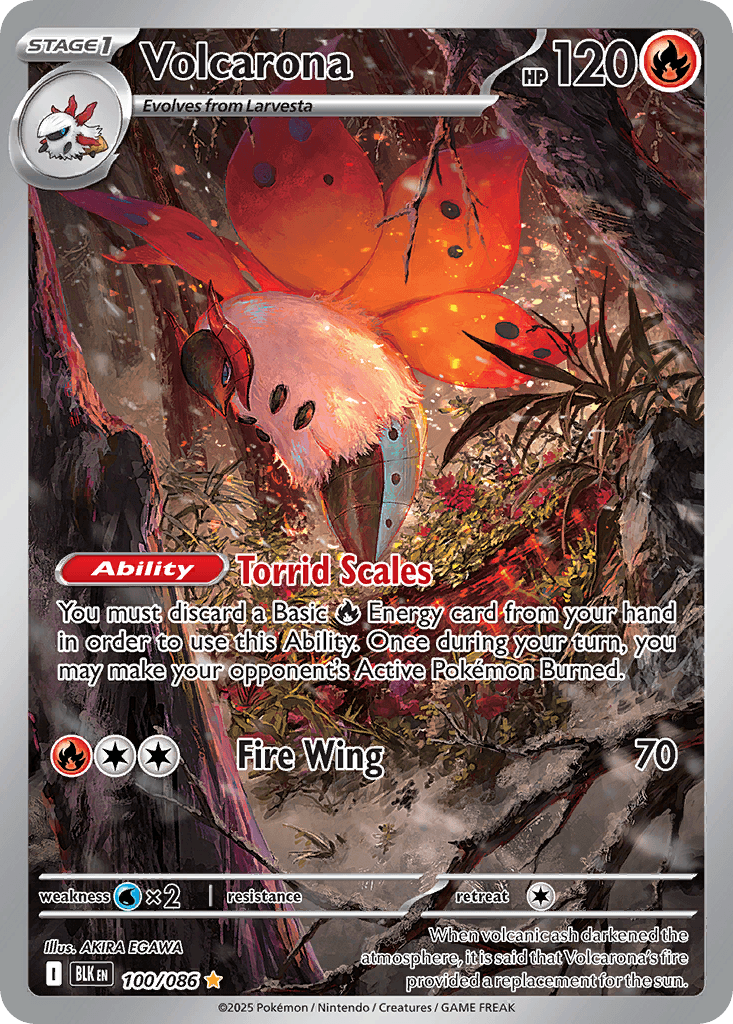 Volcarona, 100/86, Standard