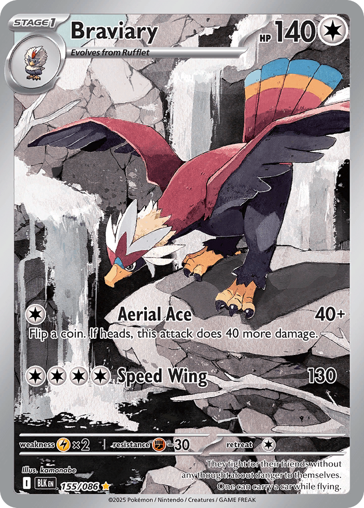 Braviary, 155/86, Standard