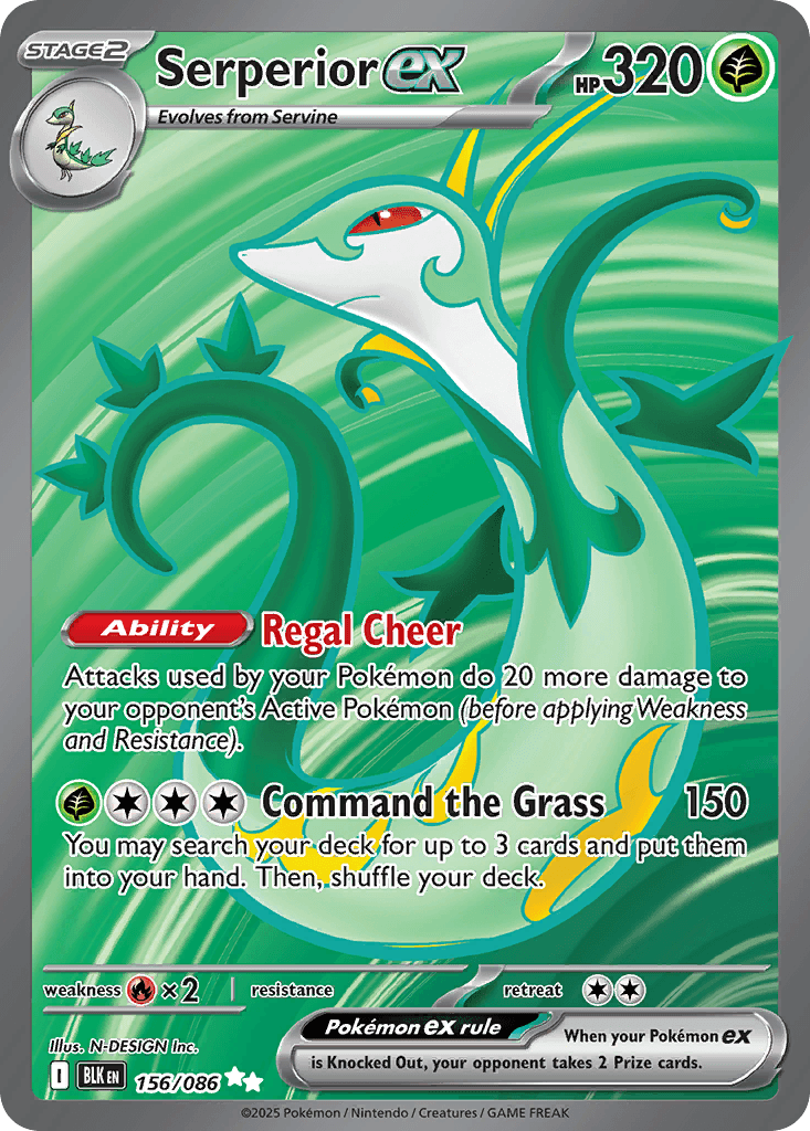 Serperior ex, 156/86, Standard