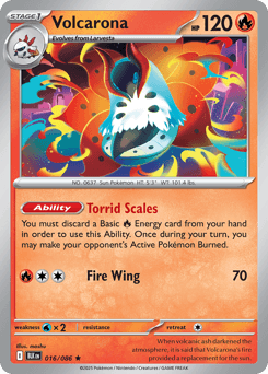 Volcarona, 16/86, Standard