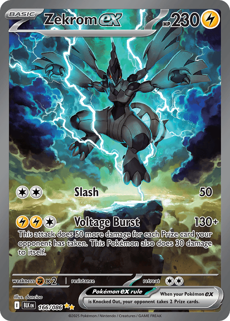 Zekrom ex, 166/86, Standard