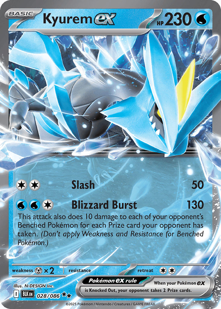Kyurem ex, 28/86, Standard