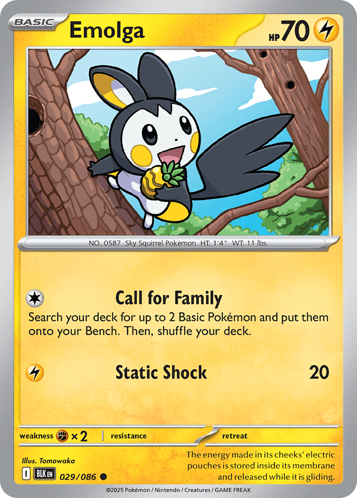 Emolga, 29/86, Standard