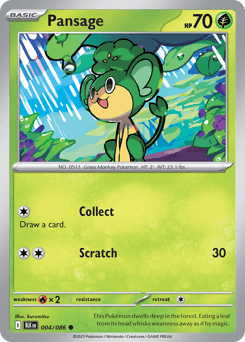 Pansage, 4/86, Standard