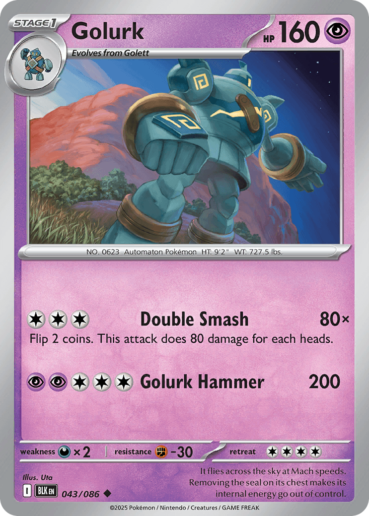Golurk, 43/86, Standard