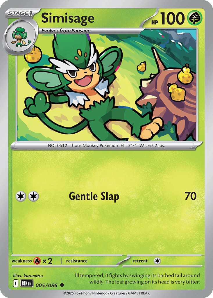 Simisage, 5/86, Standard