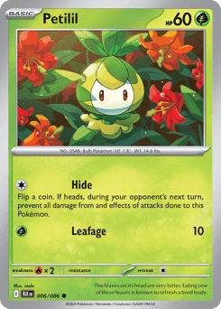 Petilil, 6/86, Standard