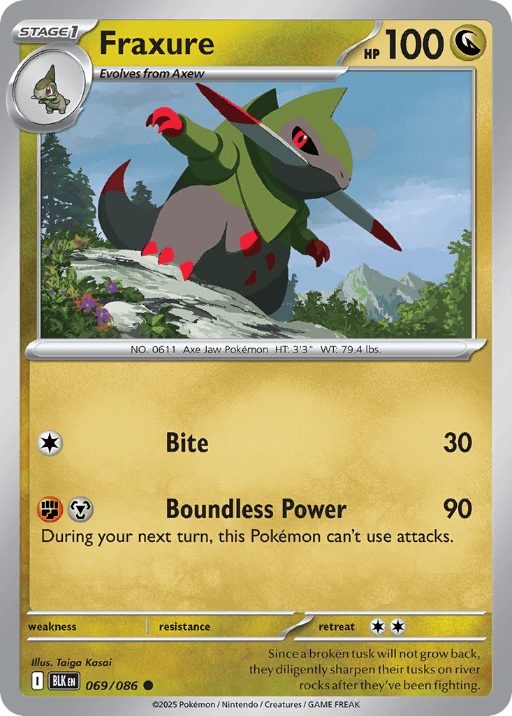 Fraxure, 69/86, Standard