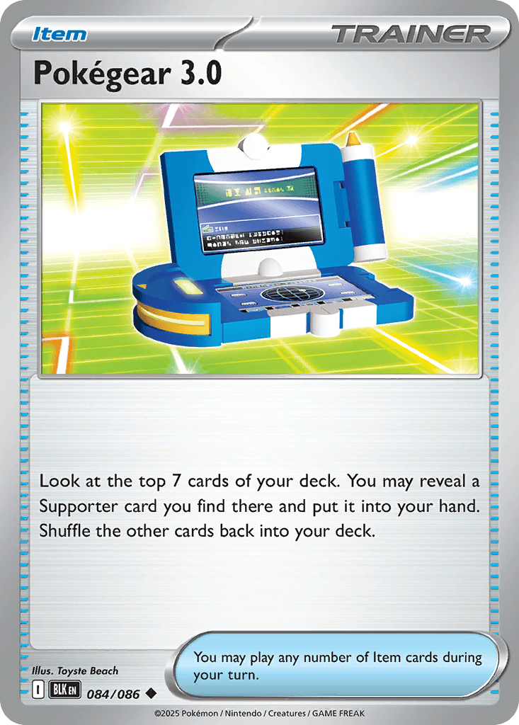 Pokégear 3.0, 84/86, Standard