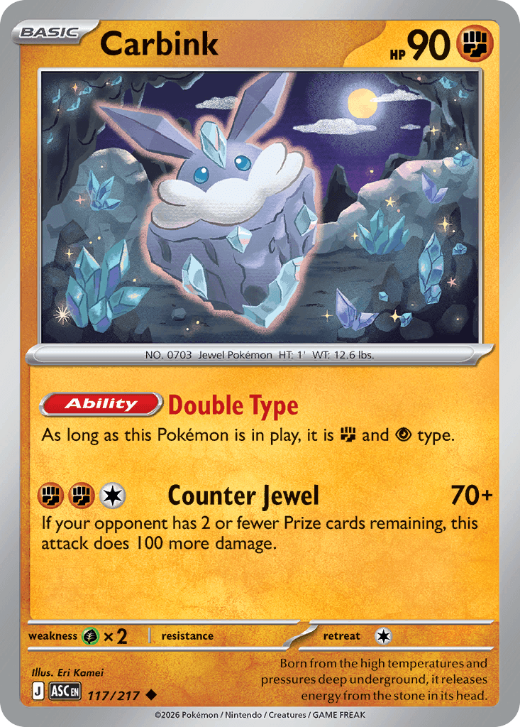 Carbink, 117/217, Standard