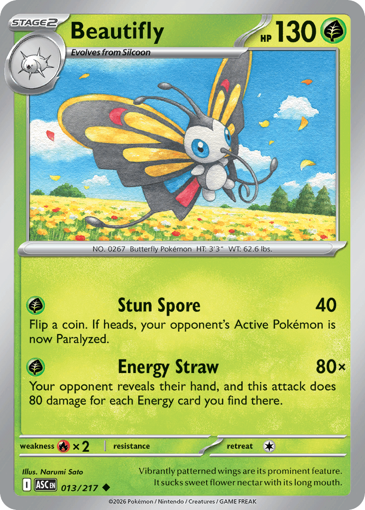 Beautifly, 13/217, Standard