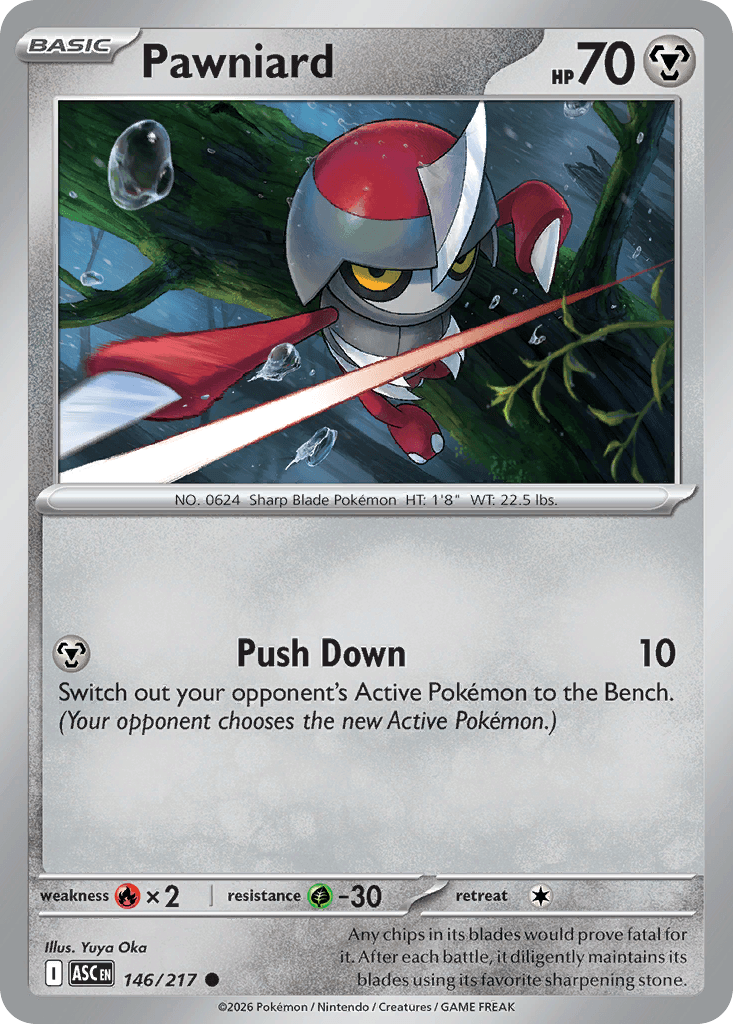 Pawniard, 146/217, Standard
