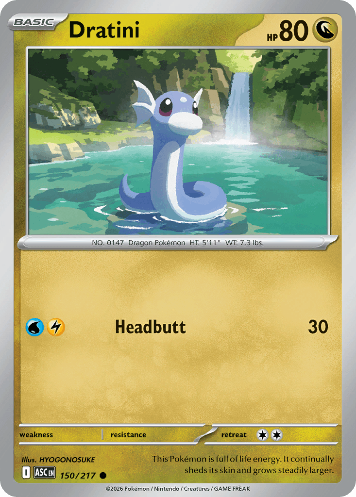 Dratini, 150/217, Standard