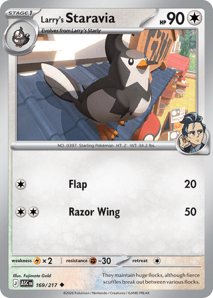 Larry's Staravia, 169/217, Standard