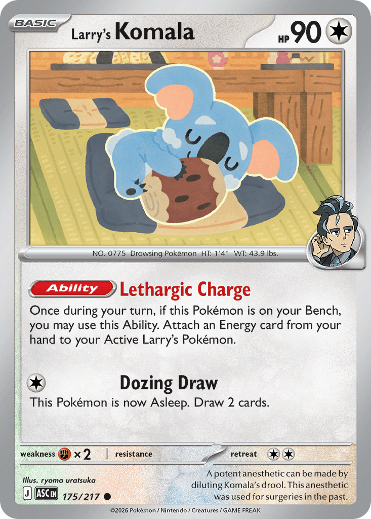Larry's Komala, 175/217, Standard