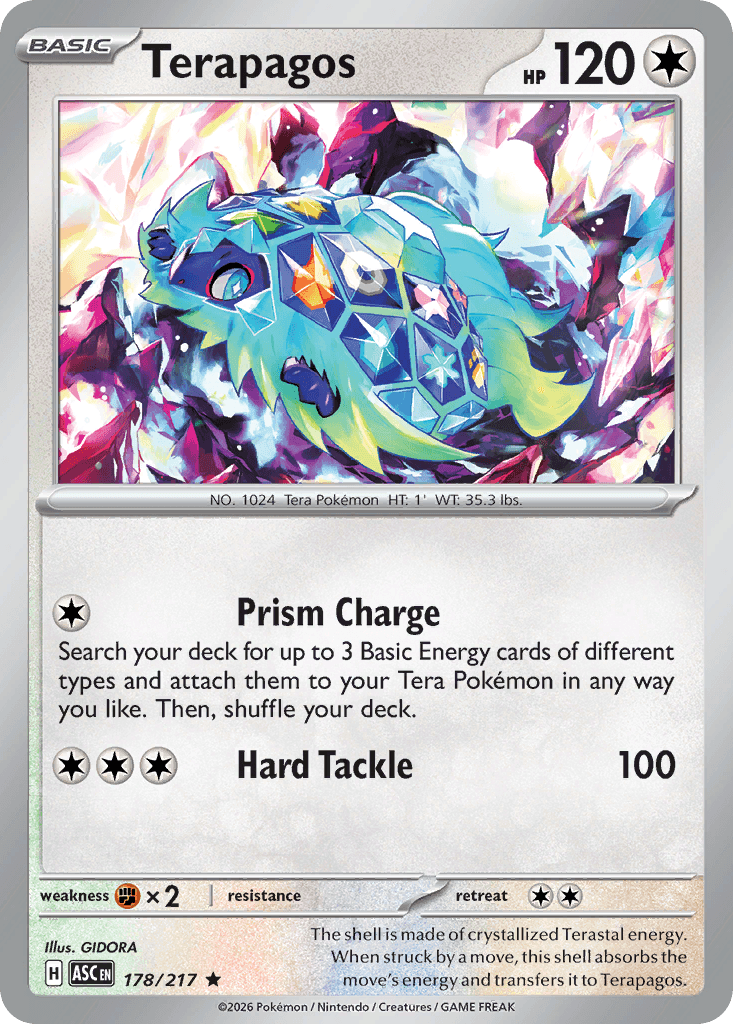 Terapagos, 178/217, Standard
