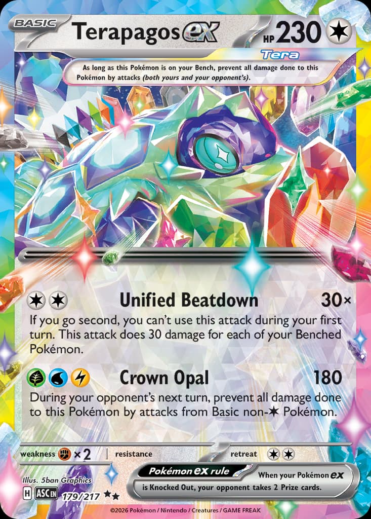 Terapagos ex, 179/217, Standard