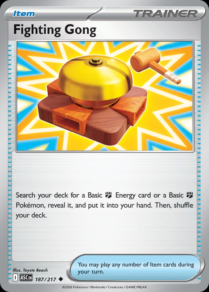 Fighting Gong, 187/217, Standard
